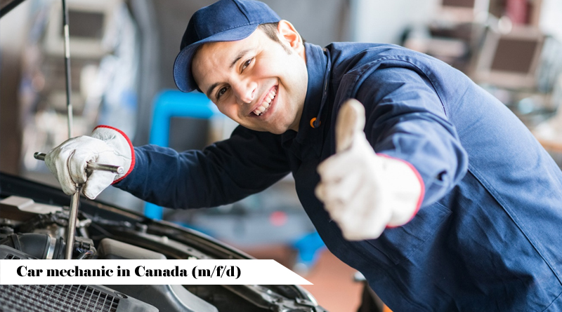 Car mechanic in Canada (m/f/d)