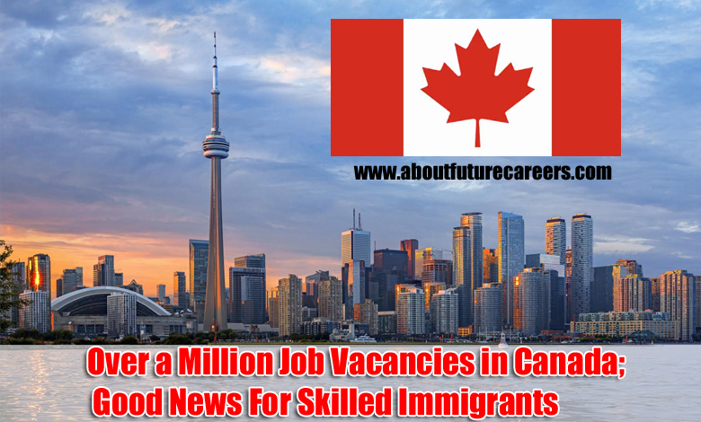 Million Job Vacancies in Canada;