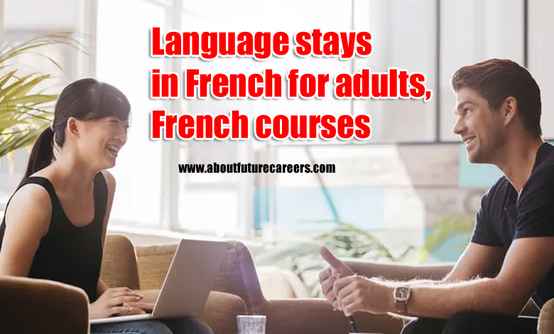 Language stays in French for adults, French courses