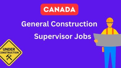 General Construction Supervisor Jobs in Canada