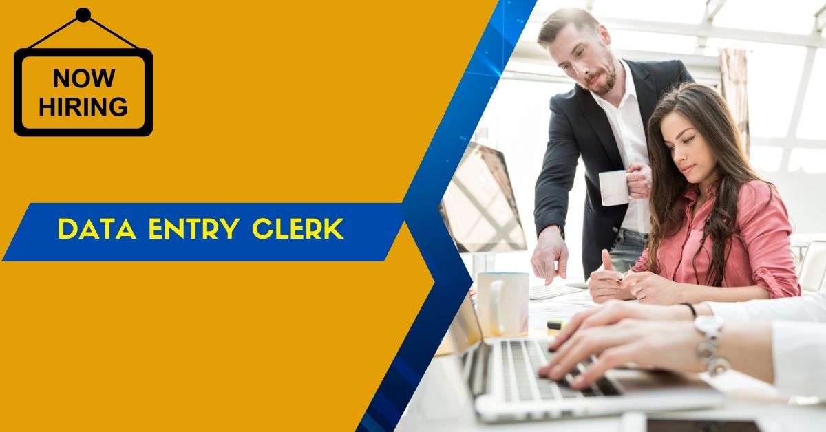 Data Entry Clerk Required in Canada