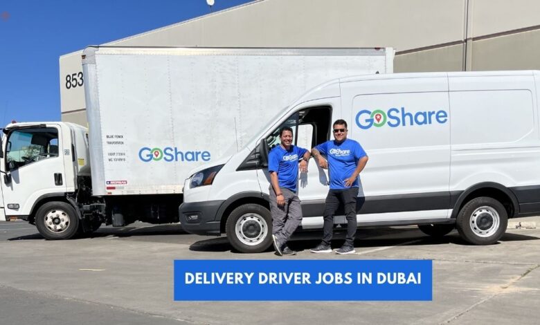 Delivery Driver Jobs in Dubai