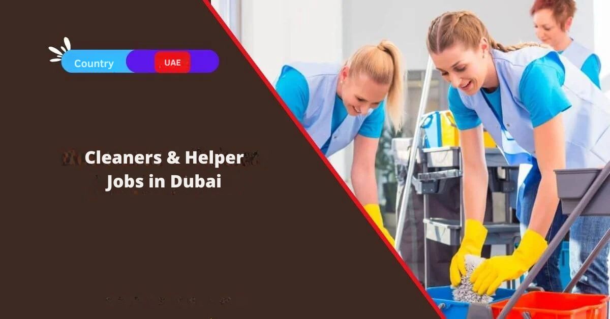 Cleaning Helper Jobs in Dubai