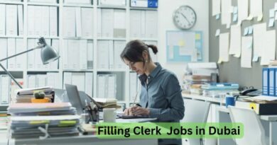 Filling Clerk Jobs in Dubai