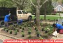 Groundskeeping Foreman Jobs in Canada