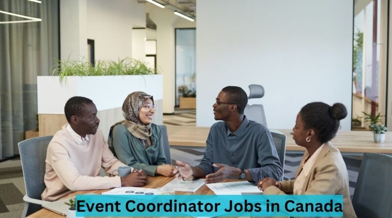 Event Coordinator Jobs in Canada