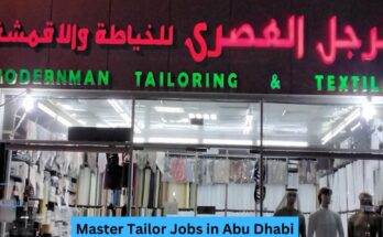 Tailor Jobs in Abu Dhabi