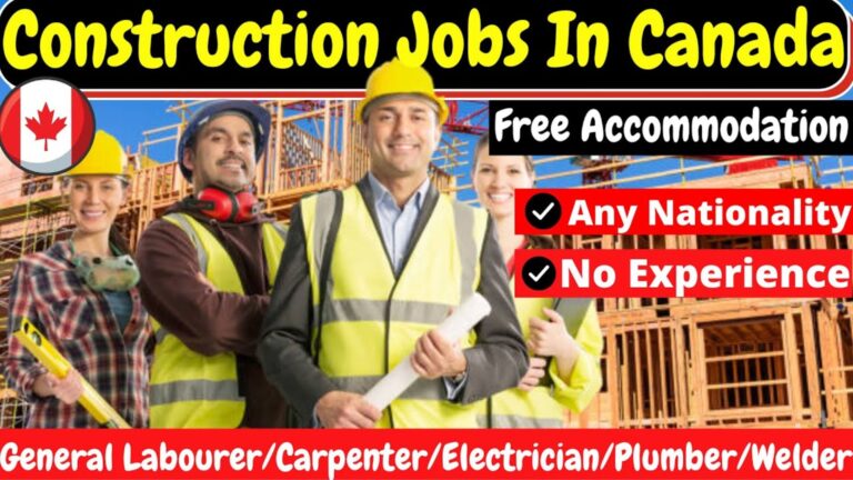 Canada Construction Company Jobs