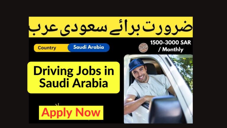 Driving Jobs in Saudi Arabia